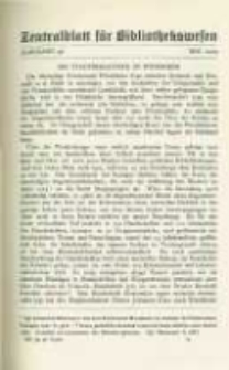 Zentralblatt für Bibliothekswesen. 1929.05 Jg.46 heft 5