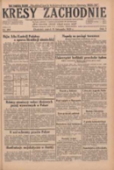 Kresy Zachodnie: pismo poświęcone obronie interes&oacute;w narodowych na zachodnich ziemiach Polski 1929.11.15 R.7 Nr263