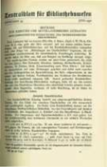 Zentralblatt für Bibliothekswesen. 1932.06 Jg.49 heft 6