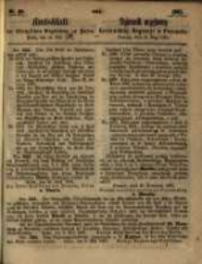 Amtsblatt der Königlichen Regierung zu Posen. 1861.05.14 Nro.20