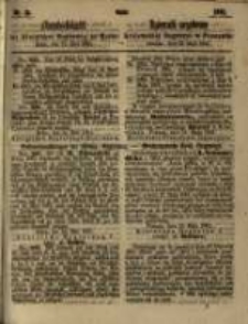 Amtsblatt der Königlichen Regierung zu Posen. 1861.05.21 Nro.21