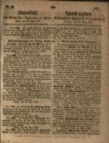 Amtsblatt der Königlichen Regierung zu Posen. 1861.05.28 Nro.22