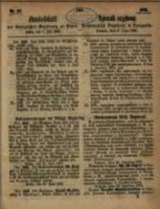 Amtsblatt der Königlichen Regierung zu Posen. 1861.07.02 Nro.27