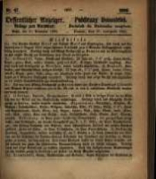 Oeffentlicher Anzeiger. 1860.11.20 Nro.47