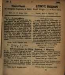 Amtsblatt der Königlichen Regierung zu Posen. 1860.01.10 Nro.2