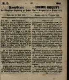 Amtsblatt der Königlichen Regierung zu Posen. 1860.04.10 Nro.15