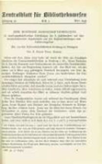 Zentralblatt für Bibliothekswesen. 1935.03 Jg.52 heft 3