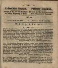 Oeffentlicher Anzeiger. 1851.07.22 Nro.29