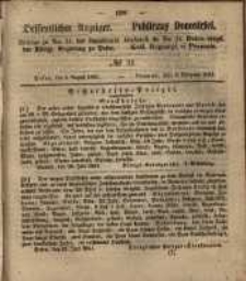 Oeffentlicher Anzeiger. 1851.08.05 Nro.31