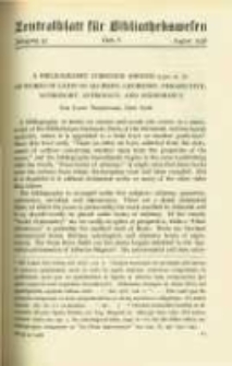 Zentralblatt für Bibliothekswesen. 1938.08 Jg.55 heft 8