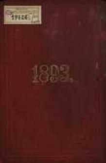 Kalendarz Przemysłowy ... Towarzystwa Młodych Przemysłowców na Rok Pański 1893.