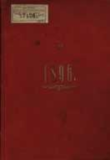 Kalendarz Przemysłowy ... Towarzystwa Młodych Przemysłowców na rok przestępny 1896.
