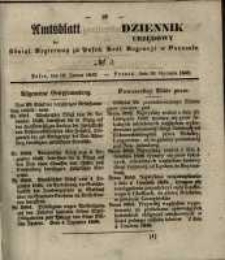 Amtsblatt der Königlichen Regierung zu Posen. 1849.01.16 Nr.3