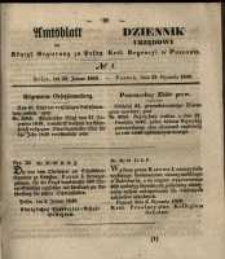 Amtsblatt der Königlichen Regierung zu Posen. 1849.01.23 Nr.4