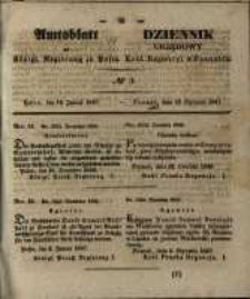 Amtsblatt der Königlichen Regierung zu Posen. 1847.01.19 Nro.3