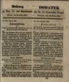 Dodatek do Nr.13. Dziennika Urzęd.