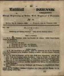 Amtsblatt der Königlichen Regierung zu Posen. 1849.09.18 Nr.38