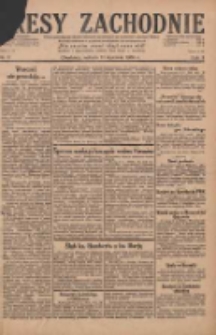 Kresy Zachodnie: pismo poświęcone obronie interes&oacute;w narodowych na zachodnich ziemiach Polski 1930.01.11 R.8 Nr8
