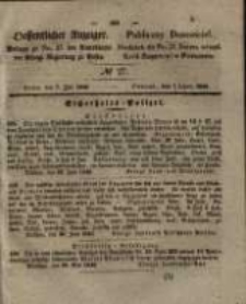 Oeffentlicher Anzeiger. 1846.07.07 Nro.27