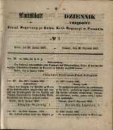 Amtsblatt der Königlichen Regierung zu Posen. 1857.01.20 Nro.3
