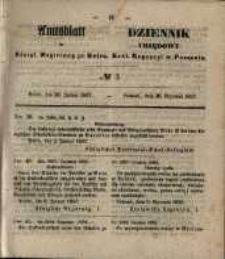 Amtsblatt der Königlichen Regierung zu Posen. 1857.01.20 Nro.3