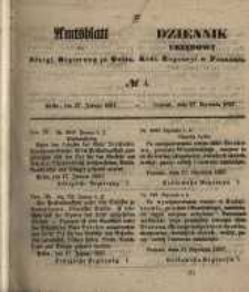 Amtsblatt der Königlichen Regierung zu Posen. 1857.01.27 Nro.4