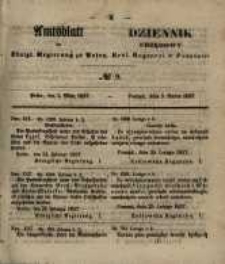 Amtsblatt der Königlichen Regierung zu Posen. 1857.03.03 Nro.9