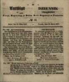Amtsblatt der K&ouml;niglichen Regierung zu Posen. 1857.03.10 Nro.10