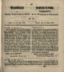 Amtsblatt der Königlichen Regierung zu Posen. 1857.07.14 Nro.28