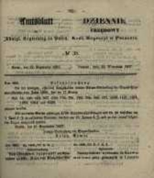 Amtsblatt der Königlichen Regierung zu Posen. 1857.09.22 Nro.38