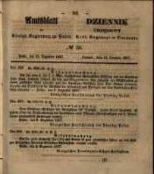 Amtsblatt der Königlichen Regierung zu Posen. 1857.12.15 Nro.50