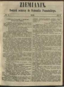 Ziemianin. Dodatek rolniczy do Dziennika Poznańskiego 1860 Nr9