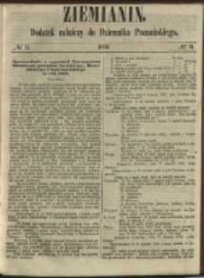 Ziemianin. Dodatek rolniczy do Dziennika Poznańskiego 1860 Nr11