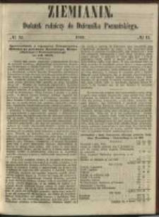 Ziemianin. Dodatek rolniczy do Dziennika Poznańskiego 1860 Nr12