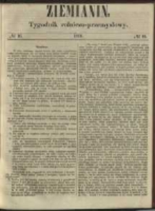 Ziemianin. Dodatek rolniczy do Dziennika Poznańskiego 1860 Nr16