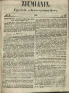 Ziemianin. Dodatek rolniczy do Dziennika Poznańskiego 1860 Nr21