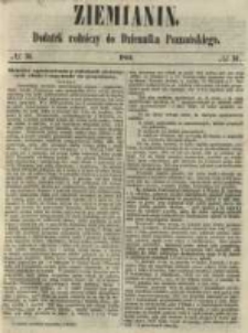 Ziemianin. Dodatek rolniczy do Dziennika Poznańskiego 1860 Nr31
