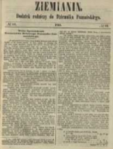 Ziemianin. Dodatek rolniczy do Dziennika Poznańskiego 1860 Nr44