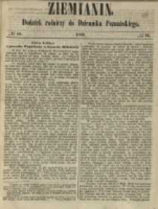 Ziemianin. Dodatek rolniczy do Dziennika Poznańskiego 1860 Nr46