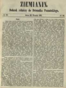 Ziemianin. Tygodnik rolniczo-przemysłowy 1861.09.28 Nr39