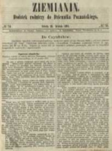 Ziemianin. Dodatek rolniczy do Dziennika Poznańskiego 1861.12.21 Nr51