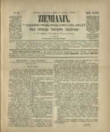 Ziemianin. Tygodnik przemysłowo-rolniczy; organ Centralnego Towarzystwa Gospodarczego w Wielkiem Księstwie Poznańskiem 1882.03.11 R.32 Nr10