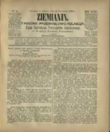 Ziemianin. Tygodnik przemysłowo-rolniczy; organ Centralnego Towarzystwa Gospodarczego w Wielkiem Księstwie Poznańskiem 1882.04.15 R.32 Nr15