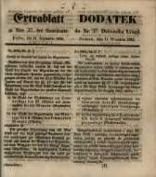 Dodatek do Nr. 37. Dziennika Urzęd. Poznań, 11. Września 1855