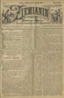 Ziemianin. Tygodnik przemysłowo-rolniczy; organ Centralnego Towarzystwa Gospodarczego w Wielkiem Księstwie Poznańskiem 1898.01.16 R.48 Nr3