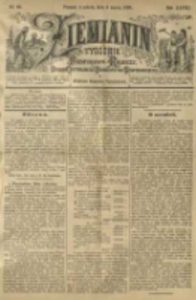 Ziemianin. Tygodnik przemysłowo-rolniczy; organ Centralnego Towarzystwa Gospodarczego w Wielkiem Księstwie Poznańskiem 1898.03.05 R.48 Nr10