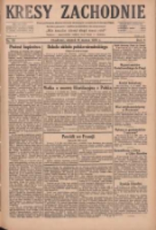 Kresy Zachodnie: pismo poświęcone obronie interes&oacute;w narodowych na zachodnich ziemiach Polski 1930.03.11 R.8 Nr58
