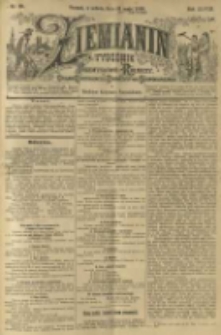 Ziemianin. Tygodnik przemysłowo-rolniczy; organ Centralnego Towarzystwa Gospodarczego w Wielkiem Księstwie Poznańskiem 1898.05.14 R.48 Nr20