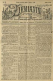 Ziemianin. Tygodnik przemysłowo-rolniczy; organ Centralnego Towarzystwa Gospodarczego w Wielkiem Księstwie Poznańskiem 1898.06.04 R.48 Nr23