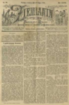 Ziemianin. Tygodnik przemysłowo-rolniczy; organ Centralnego Towarzystwa Gospodarczego w Wielkiem Księstwie Poznańskiem 1898.07.16 R.48 Nr29